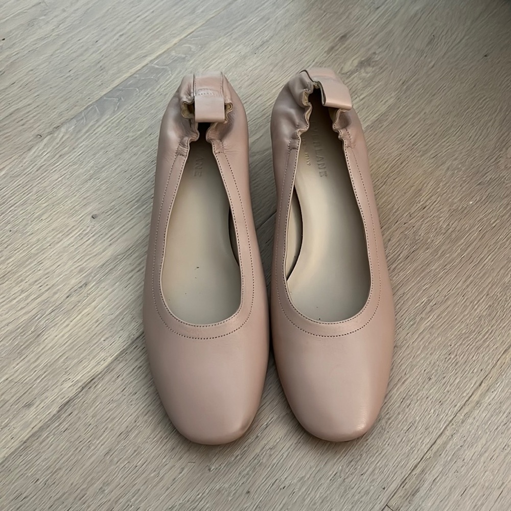 Everlane Day Heel in Nude size 8 very good condition
